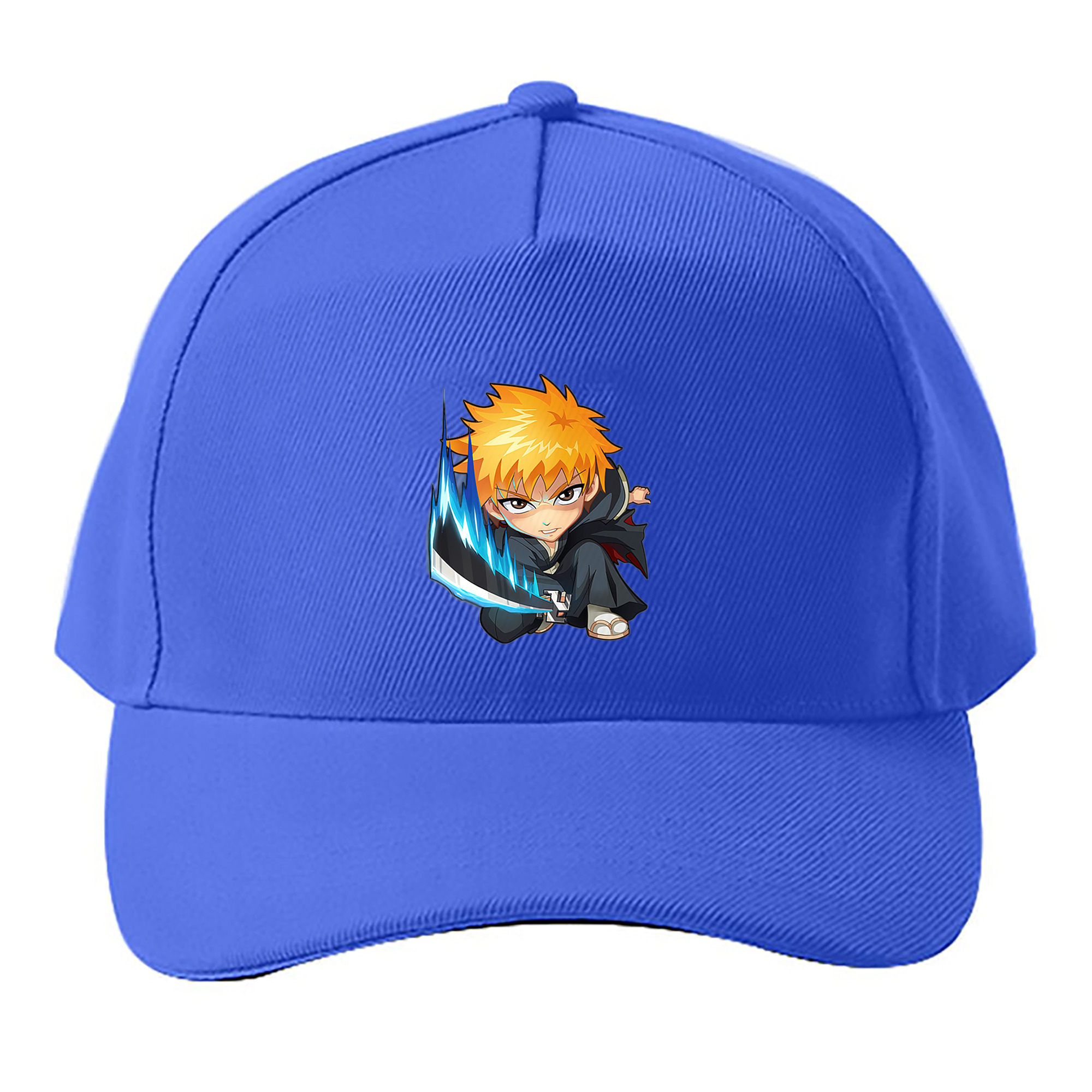 （画像用） ブリーチ 黒崎一護（くろさき いちご）BLEACH Kurosaki Ichigo ベースボールキャップ 綿100％ 男女兼用 帽子 スポーツ